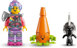 LEGO Dreamzzz Izzie en Bunchurro The Gaming Bunny, speelgoed voor kinderen vanaf 7 jaar, 2-in-1 speelset met heldenminifiguur en Cyberling voor een fantasierijke speelervaring 71490 Bouwsets Besuche den LEGO-Store