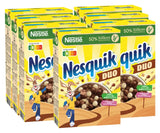 NESTLE Nesquik Duo, ontbijtgranen van pure en witte chocolade met volkorenmeel, verpakking van 7 x 325 gram Naty Shop granen