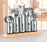 Bestekhouder van roestvrij staal, 1 st., zilver Kitchen Naty Shop A 2 st