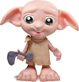 Wizarding World Harry Potter - Dobby House Elf interactieve pop met meer dan 30 geluiden, zinnen en bewegingen, Duits-Italiaans, speelgoed voor 6 jaar oud, fanartikel Poppen Naty Shop