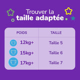 Huggies Pull-Up Trainer Dagluiers voor jongens - 2-4 jaar Maat 6-7 Pull-Up Luiers (40 broekjes) - Toilettrainingbroek voor eenvoudige zindelijkheidstraining - Leer van nat naar droog