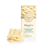 Venchi - Extra witte chocoladereep, 78 g - met vanille - Glutenvrij
