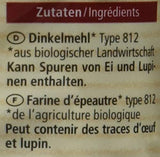 Biologische speltkrullen, 500g
