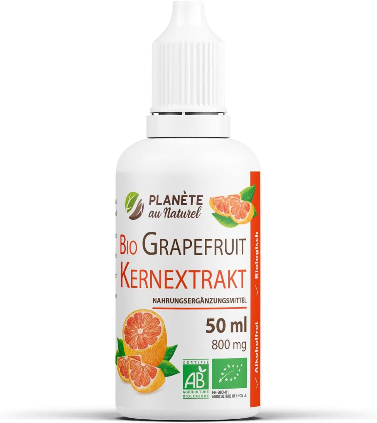 Biologisch grapefruitzaadextract 50 ml - alcoholvrij Arome Naty Shop 50 ml