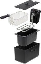 Bestron oliefriteuse met koudezonetechnologie, 3,5 liter, 2000 watt Apparaten Naty Shop
