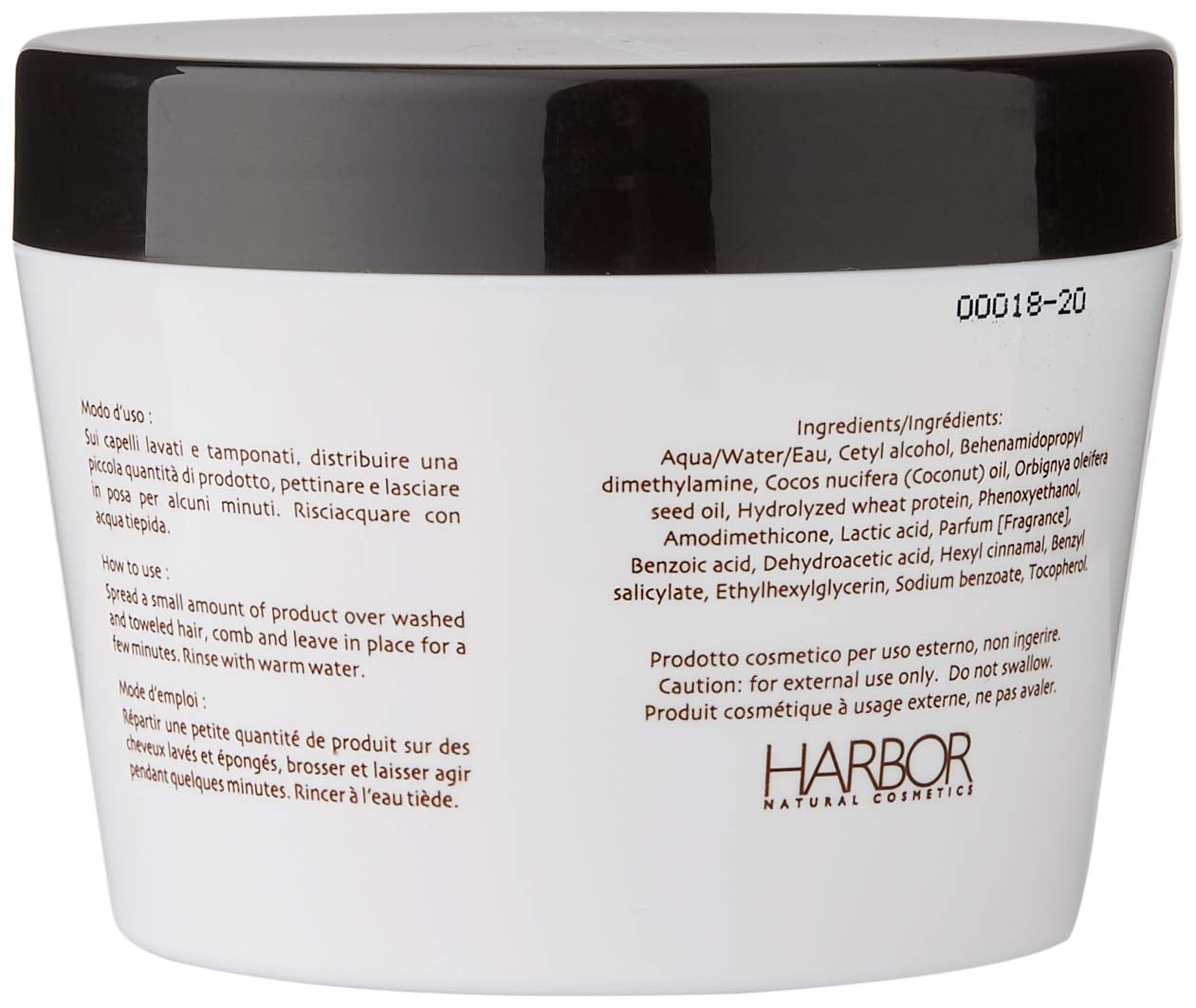 Phytorelax Intensief voedend haarmasker met kokosolie, 1 verpakking (1 x 250 ml) Naty Shop Haarmasker