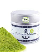 Premium biologische matcha uit Japan, ceremoniële kwaliteit, vrij van pesticiden, extra fijn poeder in doos van 30 g, intense en delicate smaak van groene thee, geschikt voor latte, smoothie, ceremoniële kwaliteit