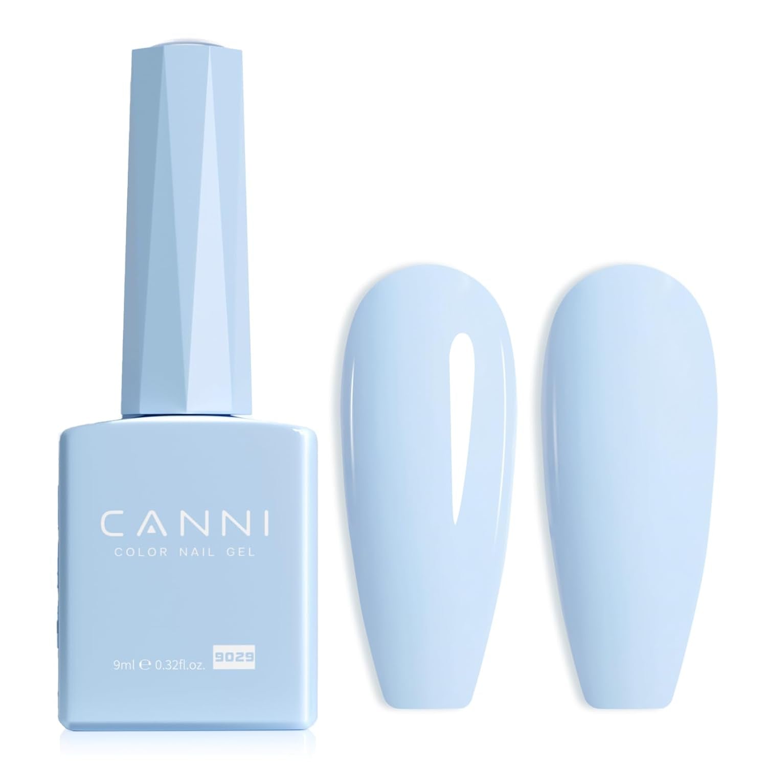 CANNI gel nagellak, semi-permanent, donkerpaars, nagellak, UV-gel, losweken, manicure