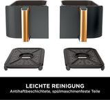 Ninja Foodi AF400EUCP MAX luchtfriteuse met twee zones, heteluchtfriteuse van 9,5 liter, 2 compartimenten, met tang, antiaanbaklaag Huishoudelijke apparaten Naty Shop