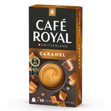 Café Royal Caramel Flavoured Kaffee – Nespresso®-compatibele Kaffeekapseln, romig, helle Röstung, 100% Arabica, Rainforest Alliance, 100 Kapseln