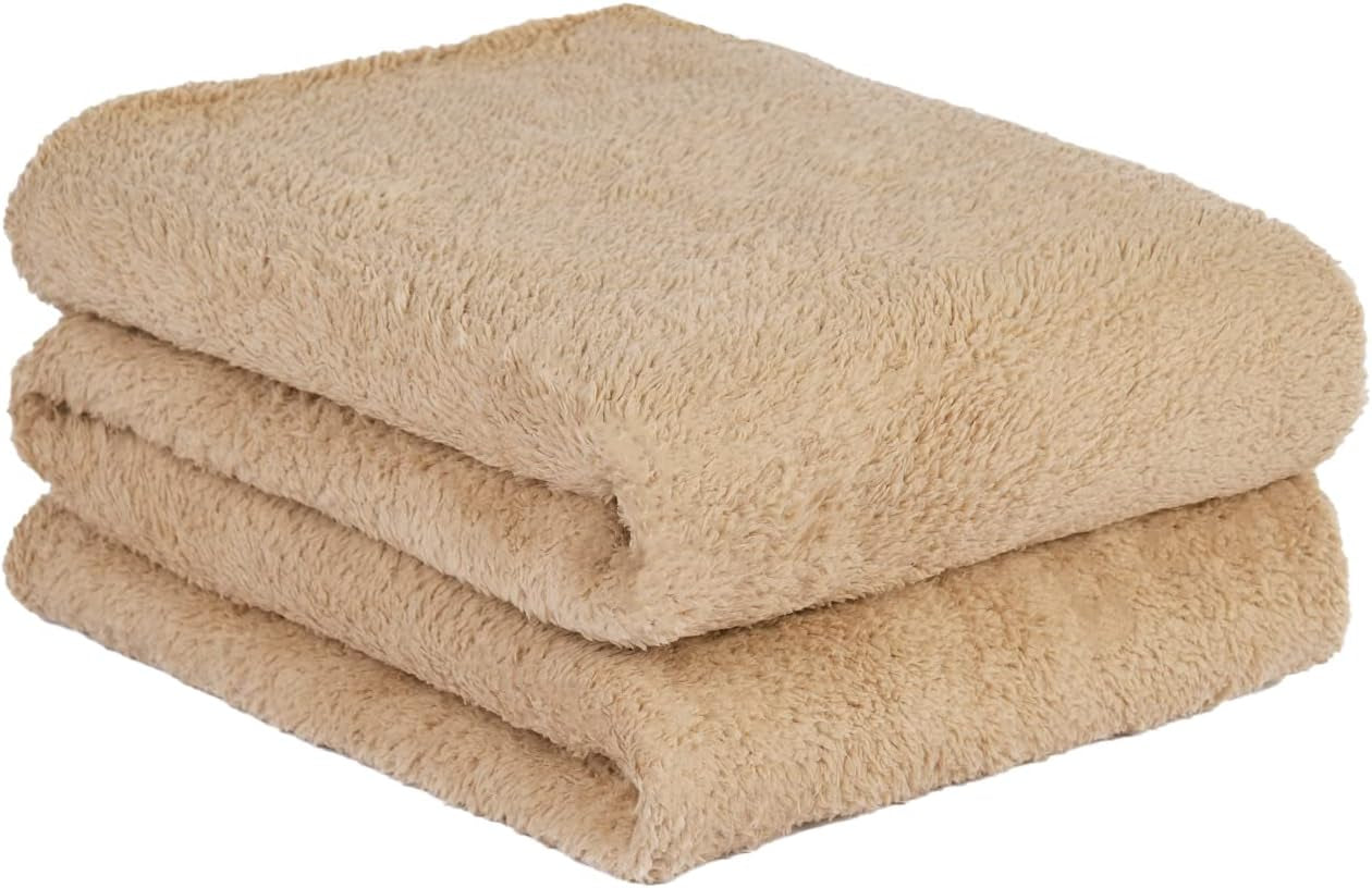 Brentford's Teddy Fleece Deken Groot Beddeken Pluche Superzacht Warm Slaapbank Sprei Zwart - 150 X 200 Cm Bedden en Dekens Besuche den Brentfords-Store Latté 200 X 240 Cm