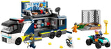 LEGO City Politietruck met laboratorium, quadpolitieset en speelgoedtruck voor kinderen, cadeau voor jongens en meisjes vanaf 7 jaar, plus 5 minifiguren - 2 politieagenten, 1 wetenschapper en 2 boeven 60418 Bouwsets Beuche in LEGO-Store