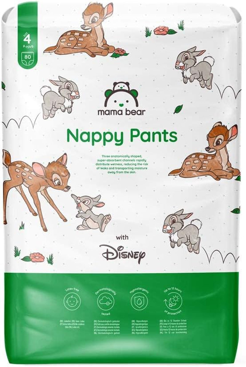 Amazon-merk: Mama Bear Disney-luiers, maat 5 (12-17 kg) - maanddoos, wit, 140 stuks (2 verpakkingen van 70)