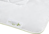 Badenia Trendline Eco Quilt Camel Lichtgewicht 155 X 220 Cm, wit, Oeko-Tex gecertificeerd, geproduceerd volgens de Duitse kwaliteitsnorm Quilts en quilts Naty Shop