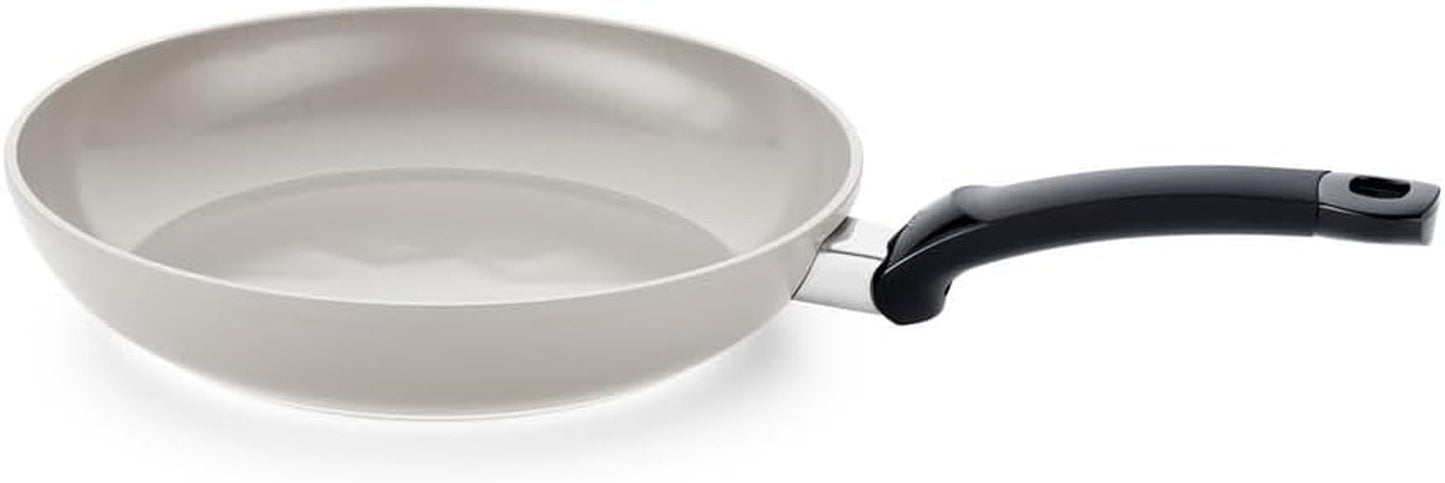 Fissler Ceratal Classic 2-delige set, aluminium, met keramische coating (24+28 Cm), antiaanbaklaag - inductie, grijs Potten en pannen Naty Shop