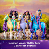 Unicorn Academy Ankleidepuppe Ava - die Original puppe uit de Netflix-serie, 24 cm groot en met 7 accessoires voor fantasievolle rollenspellen, voor kinderen vanaf 4 jaar