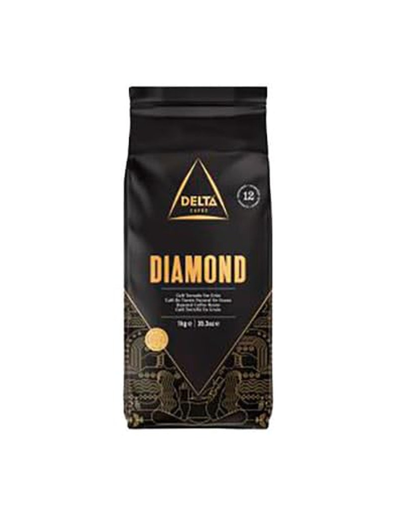 Delta Diamond koffiebonen 1 kg – Intens aroma, premium gebrand, hele bonen