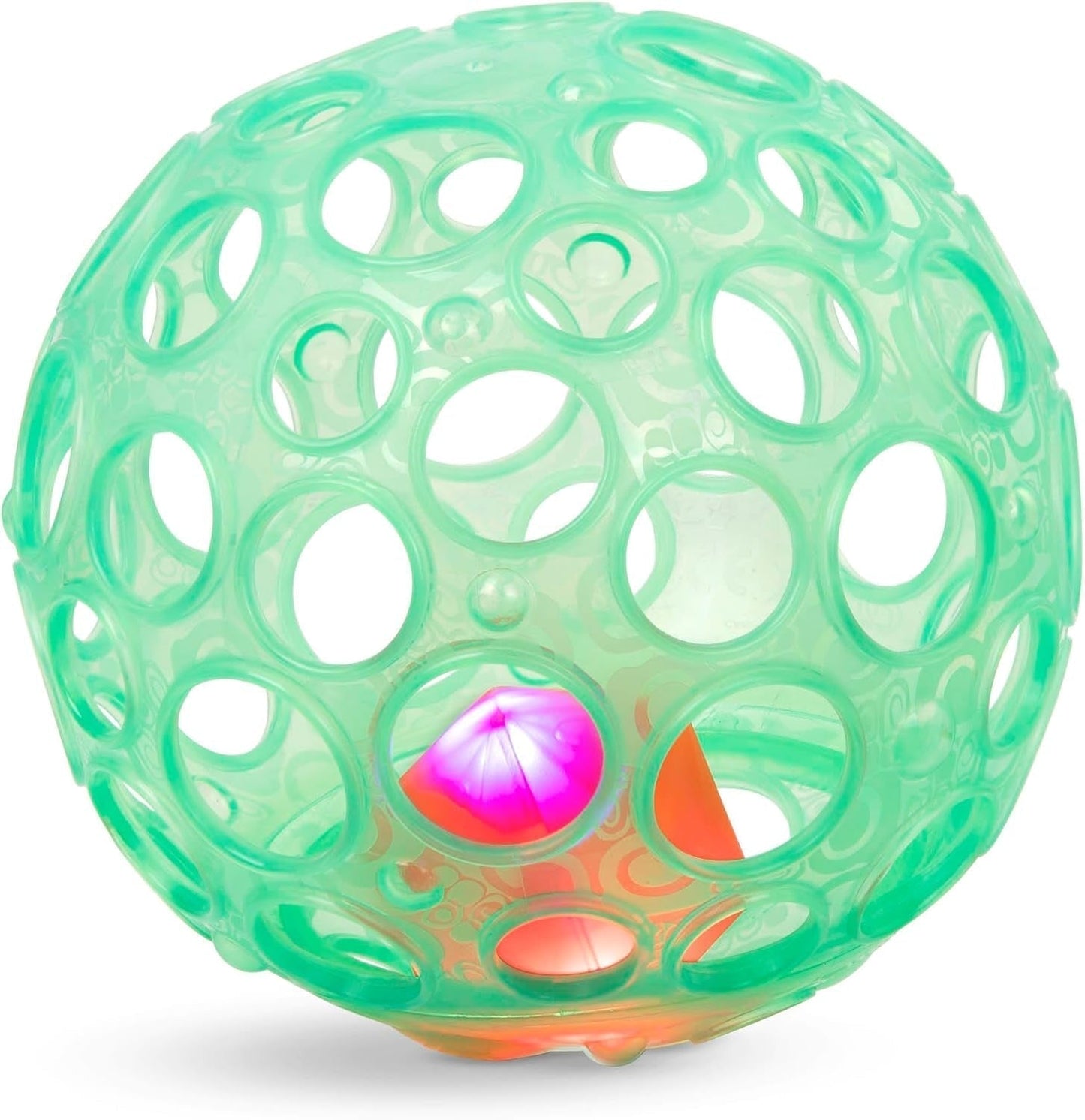 B.toys Babyspeelgoed Babyspeelgoed, Motorisch Speelgoed met Licht - Babyspeelgoed voor pasgeborenen, meisjes en jongens vanaf 0 maanden, PVC-vrij babyspeelgoed Naty Shop Bal met licht