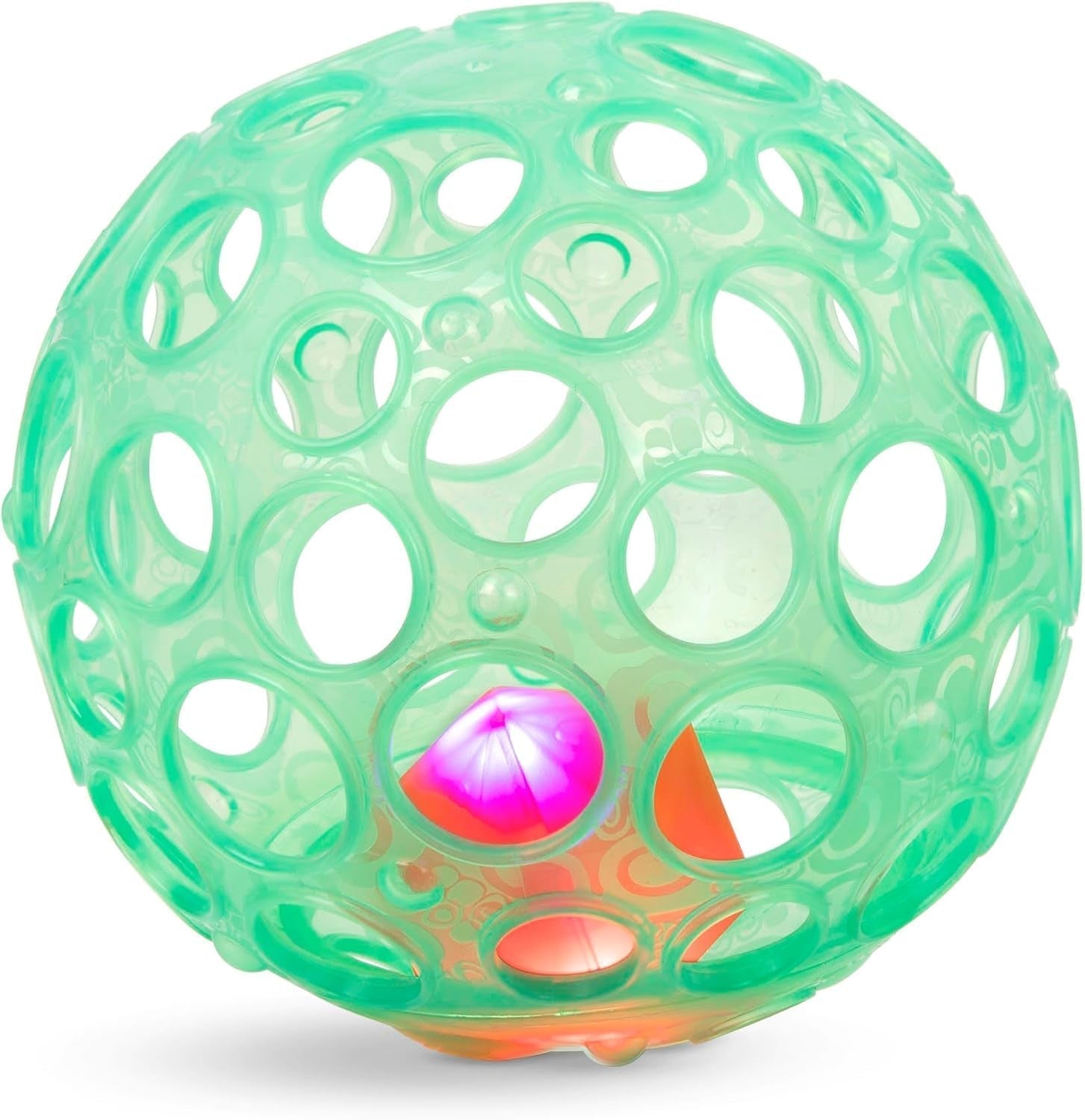 B.toys Babyspeelgoed Babyspeelgoed, Motorisch Speelgoed met Licht - Babyspeelgoed voor pasgeborenen, meisjes en jongens vanaf 0 maanden, PVC-vrij babyspeelgoed Naty Shop Bal met licht