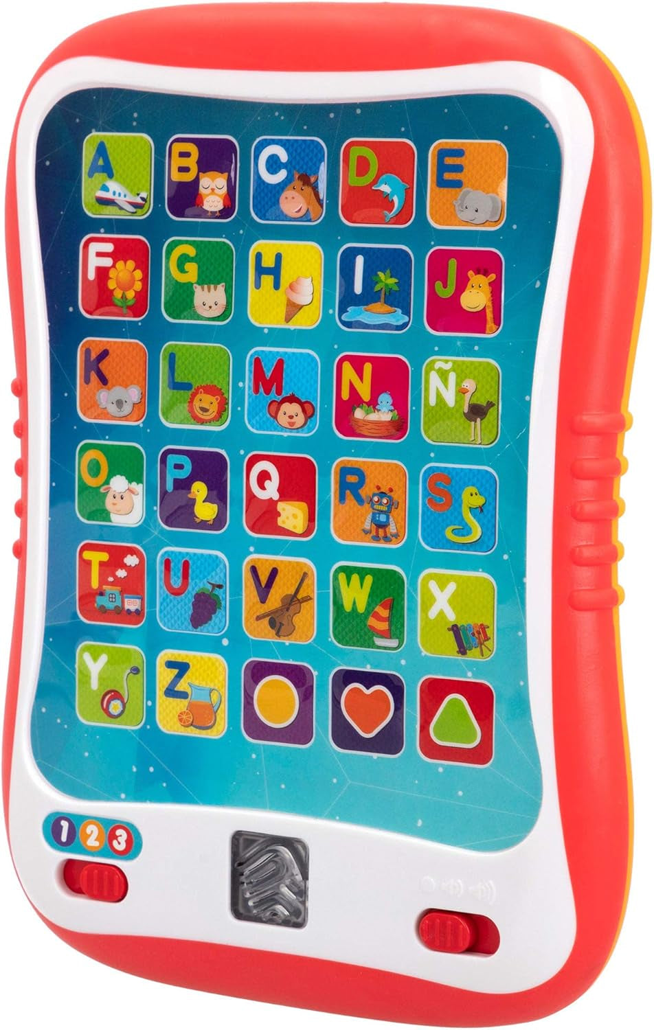 winfun ColorBaby 44256 Leerblad met licht en geluid Babyspeelgoed Naty Shop Educatieve tablet