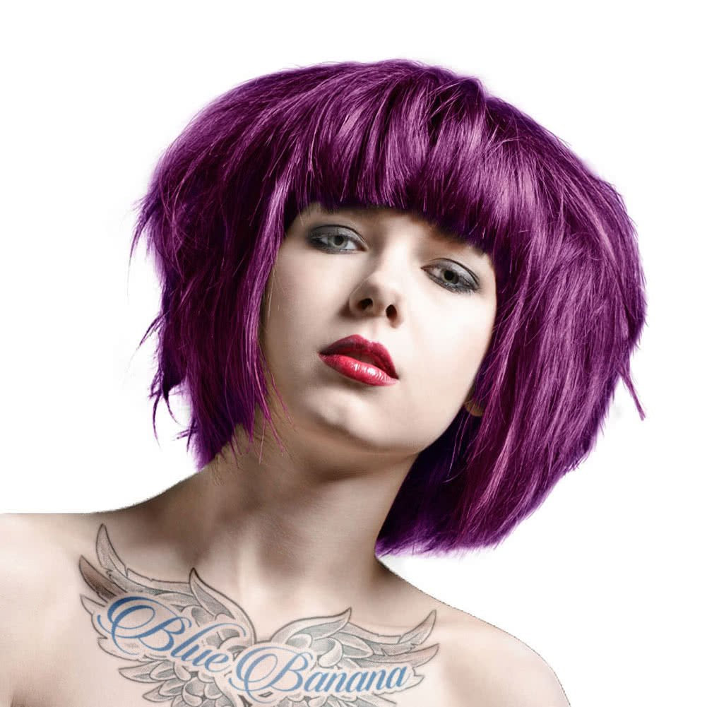 Directions semi-permanente haarkleuring 88ml - Fluorescerend Oranje Haarverf Naty Shop Violet 88 Ml (pak van 2)