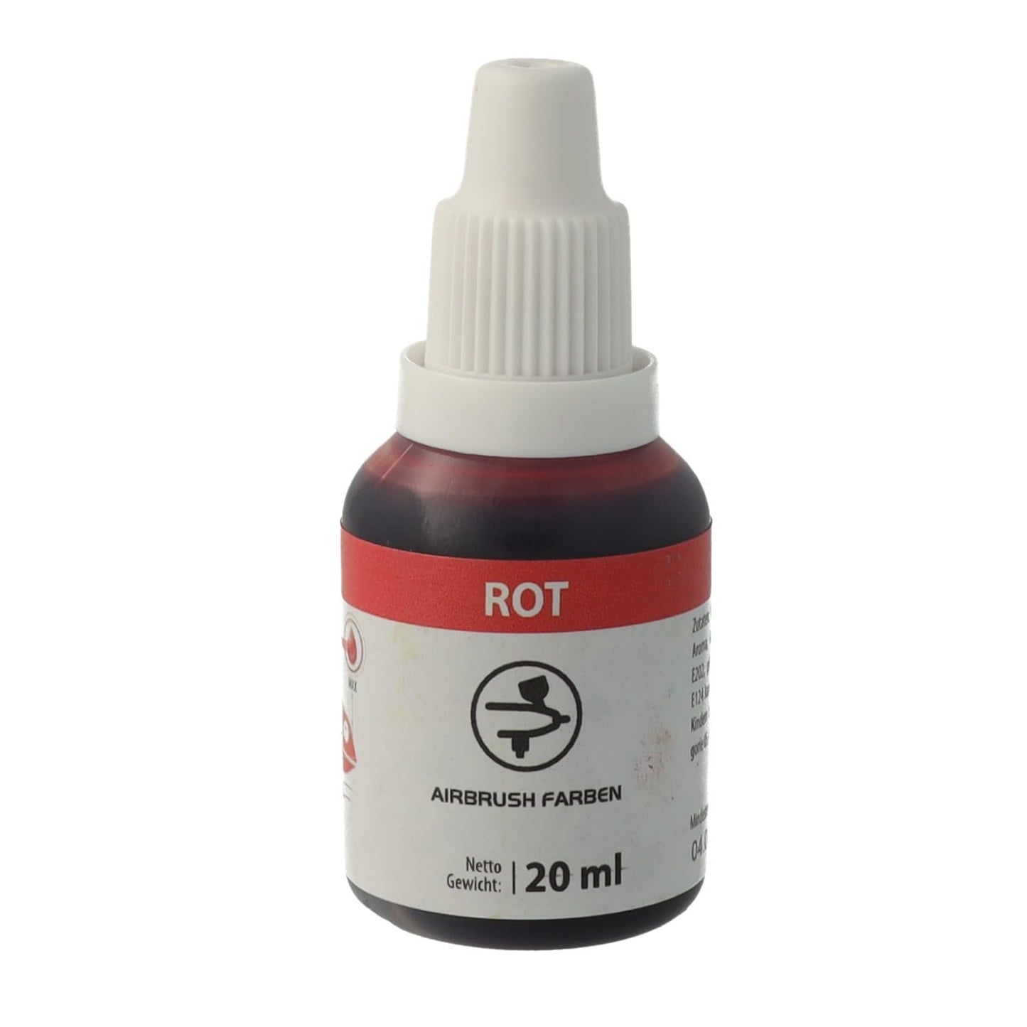 Bakeryteam airbrush kleurstof rood 20ml