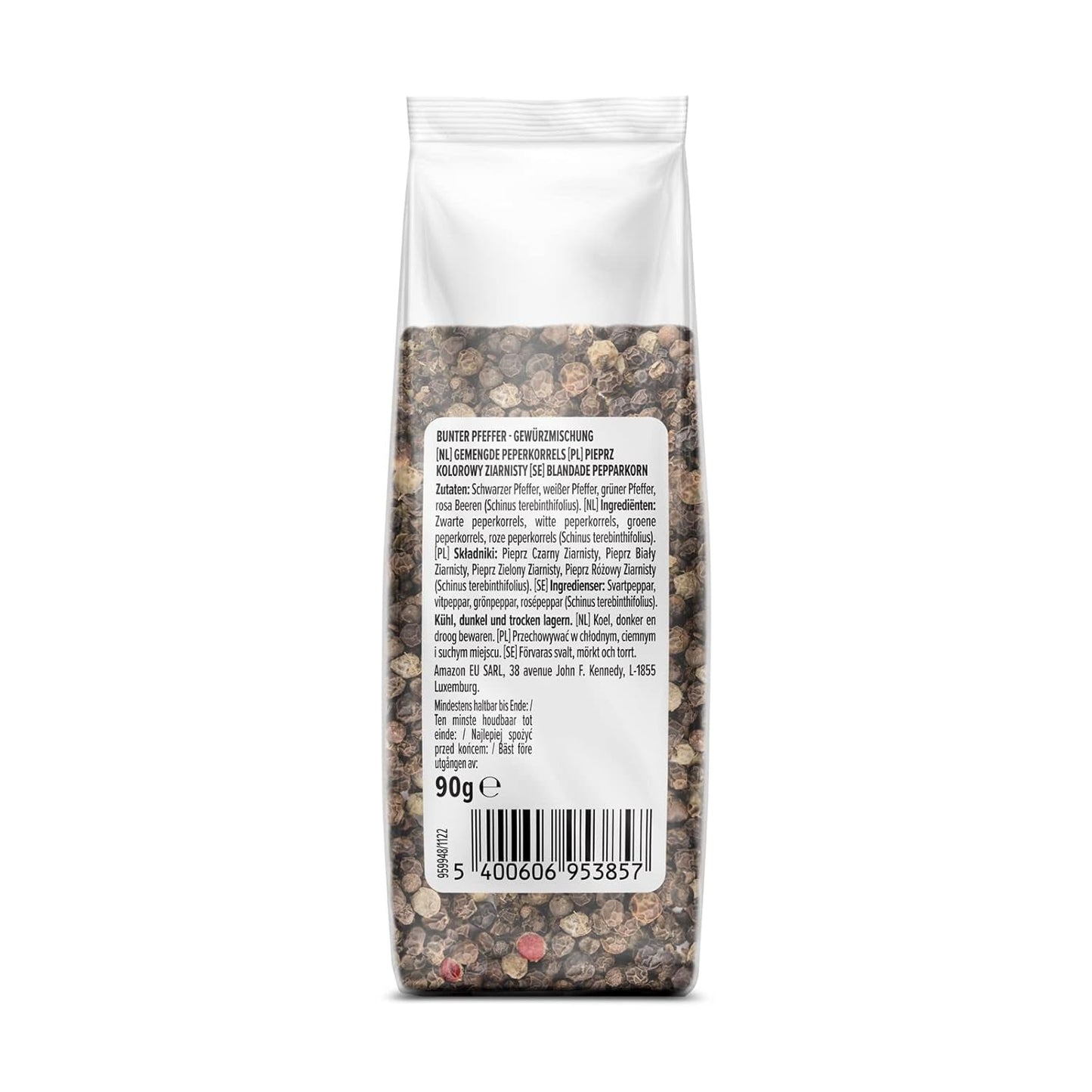 van Amazon Pfeffer bunt ganz, 90 g