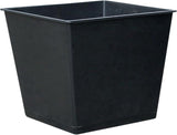 Dehner universele pot, kunststof, zwart, 30 x 26 x 26 cm