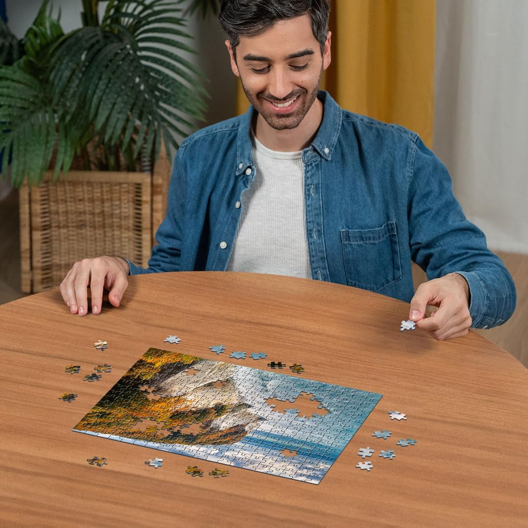 Ravensburger Puzzel 12001479 - Kreidefelsen Auf Rügen - Legpuzzel van 300 stukjes Duitsland Collectie voor volwassenen vanaf 14 jaar Puzzel Naty Shop