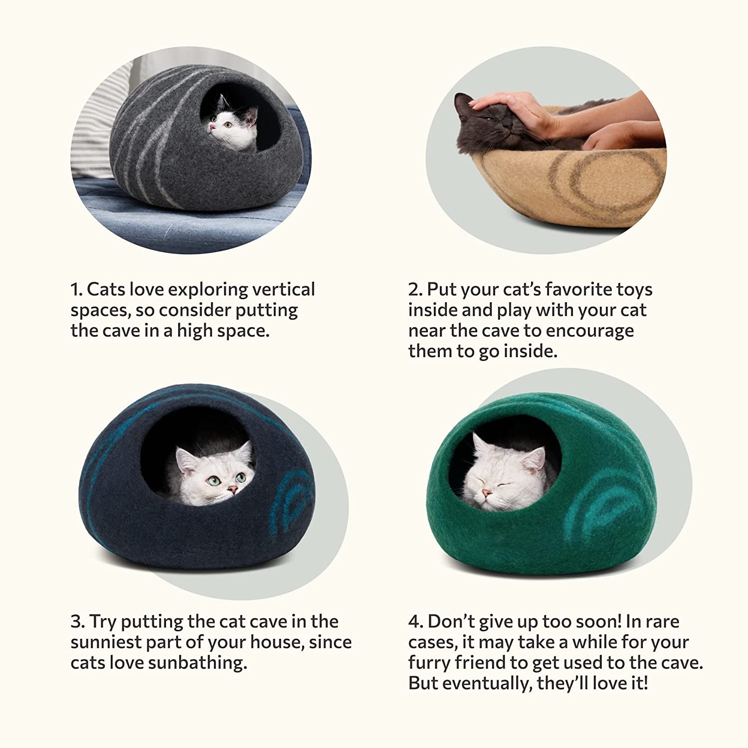 Dekens en meubels, Huisdieren, Grotten & Huizen, Katten, Kattenbedden, Katten - bedden, matrassen