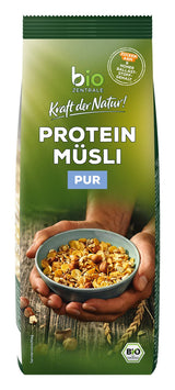 Biozentrale pure eiwitmuesli - 375g - Biologisch met honing - Als ontbijtgranen of als tussendoortje