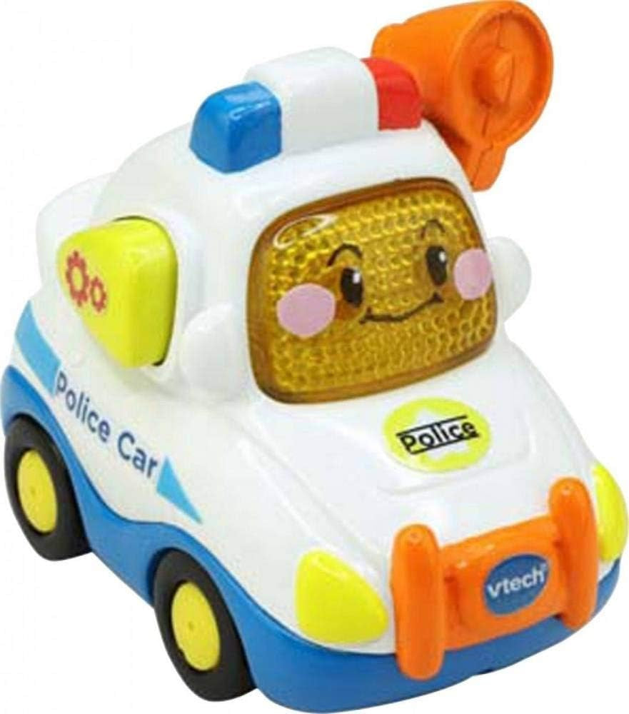 Vtech TUT TUT Baby Flitzer - Politie - Speelgoedauto met muziek, lichtknop, interessante zinnen en geluiden - Voor kinderen van 1-5 jaar Bebe Naty Shop Speelgoed Standaard titel