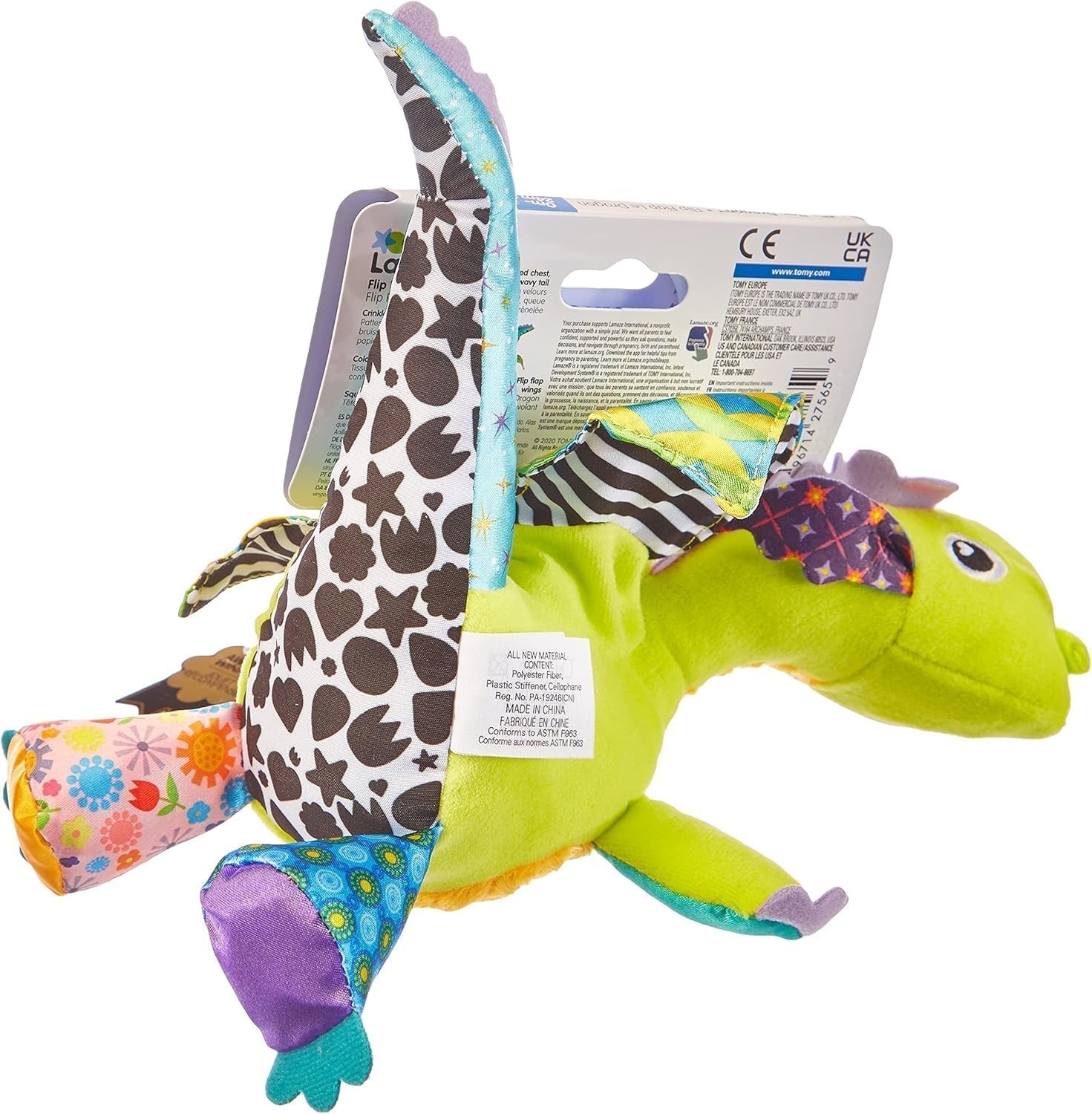Lamaze Kinderspeelgoed Kapitein Squid, Octopus Piraat Clip & Go, Hoogwaardig speelgoed voor peuters en Diego kinderspeelgoed, Flying Dragon Clip & Go, Hoogwaardig speelgoed voor peuters Bebe Naty Shop Toys