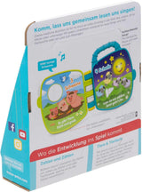 Fisher-Price Muzikale Dierenvriendenliedjesboek | Babyspeelgoed vanaf 6 maanden, 1 jaar voor meisjes en jongens | Kinderspeelgoed | Muziekboek met geluiden en lichteffecten | Educatief speelgoed (Duits), GFP29 Jucarii Bebe Naty Shop