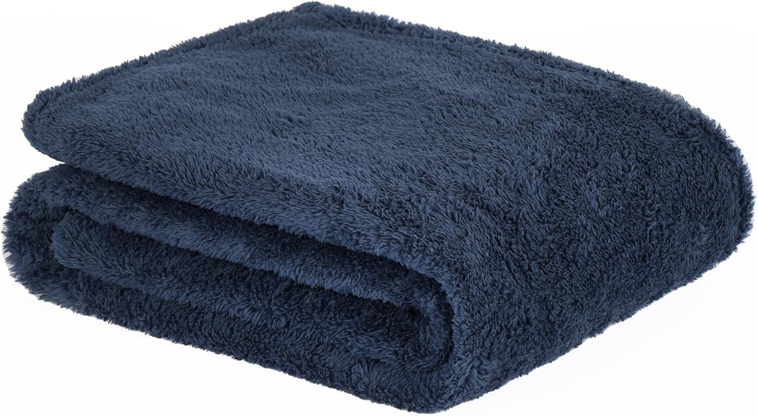 Brentford's Teddy Fleece Deken Grote Beddeken Pluche Superzachte Warme Bank Bedsprei Zwart - 150 X 200 Cm Bedden en Dekens Besuche den Brentfords-Store Marineblauw 150 X 200 Cm