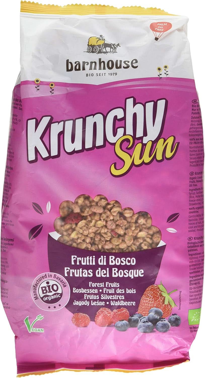 Barnhouse Muesli Krunchy Sun Fruits, 750 gram Cereal Naty Shop