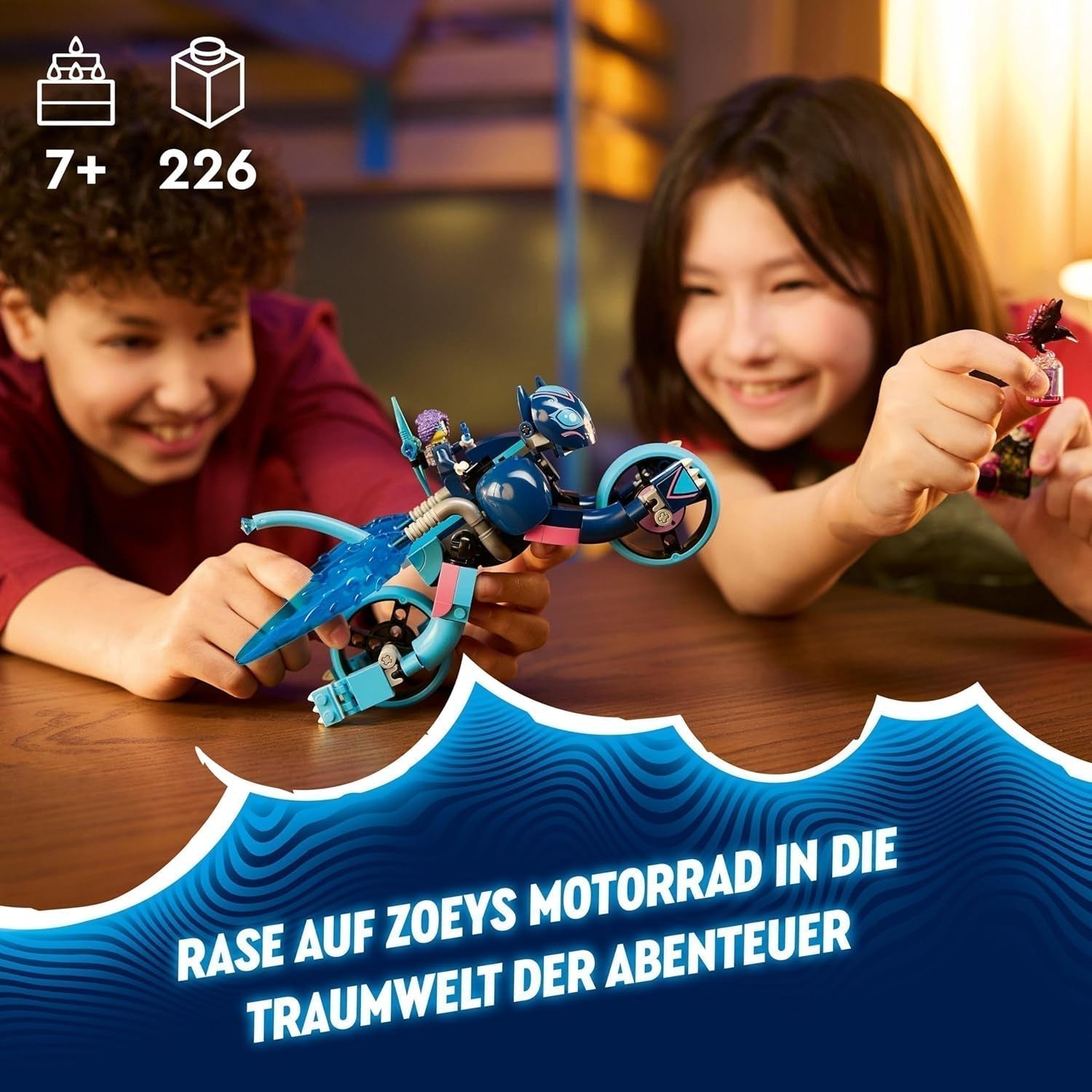 LEGO Dreamzzz Zoey's kat Motor 2 in 1 cadeau voor 7+ jaar oud Diermodel Bouwsteenspeelgoed Motor Fantasie speelset voor jongens en meisjes 71479 Bouwsets Beuche in LEGO-Store