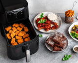 ROMMELSBACHER Heteluchtfriteuse met venster FRH 1700, 10 programma's, stil Apparaten Naty Shop