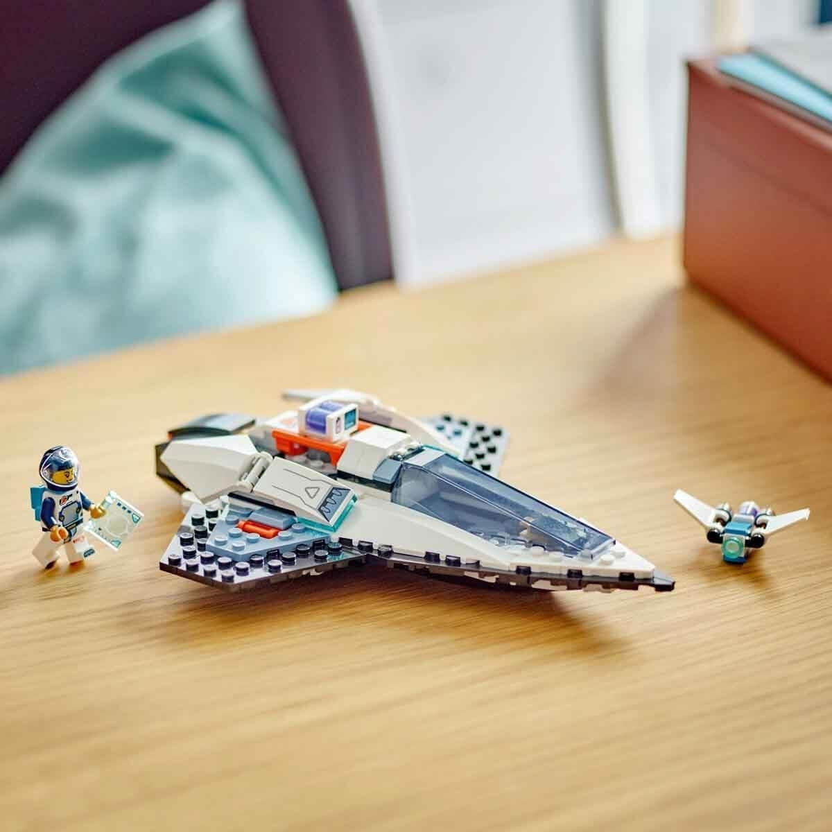 LEGO City Ruimteschip, space shuttle ruimtespeelgoed voor kinderen om te bouwen, jongens en meisjes vanaf 6 jaar, set met astronaut figuur 60430 Bouwsets Besuche den LEGO-Store
