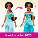 Mattel Disney Princess Toy Jasmine gelede modepop met sprankelende kleding en accessoires Disney film geïnspireerd cadeau voor kinderen HLW12