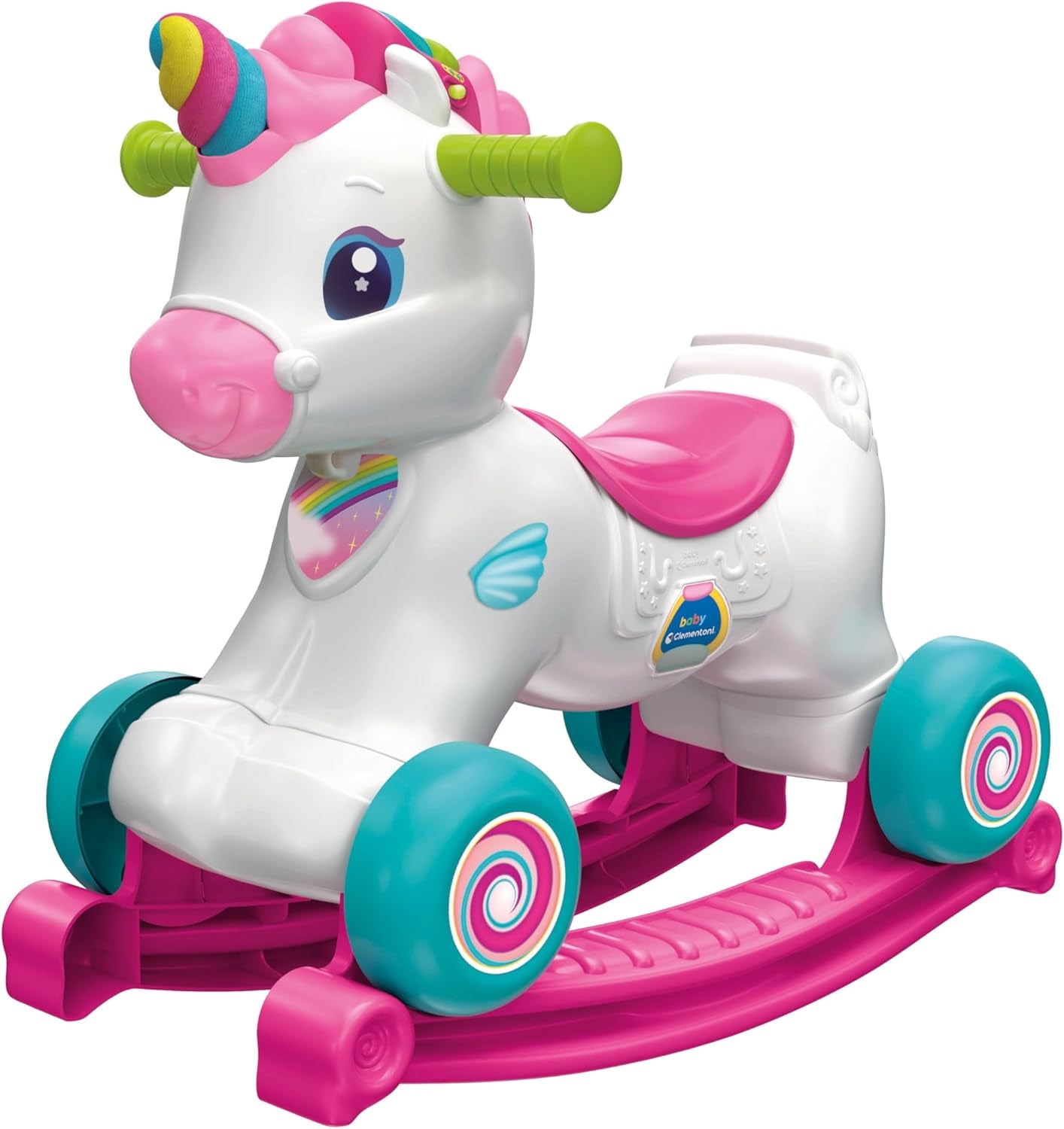 Clementoni 17855 Eerste stappen Dieren, Veelkleurig babyspeelgoed Naty Shop Standaardtitel