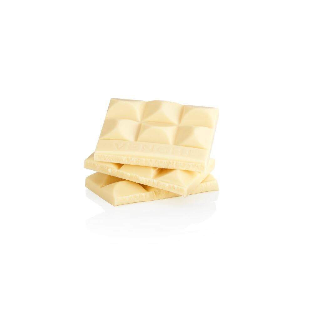 Venchi - Extra witte chocoladereep, 78 g - met vanille - Glutenvrij