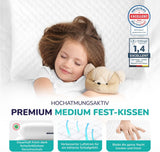 ZenPur Orthopedisch nekkussen 40x60-13cm, Memory Foam Hoofdkussen - Ergonomisch slaapkussen voor nek en schouders, Oeko-TEX gecertificeerd
