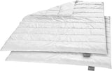 Traumnacht groen beddengoedset - All Seasons-dekbed 135x200 cm + kussen 80x80 cm, duurzaam met microvezelhoes, geproduceerd volgens Duitse kwaliteitsnormen Dekbedden en dekbedden Naty Shop dekbedset 4 seizoenen (set van 2) 135 x 200