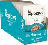 Applaws Cat Pouch Tonijnfilet in Gelei 1x(16x70g)