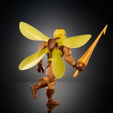 Masters of the Universe Origins Action Figure Buzz-Off uit de tekenfilmcollectie, ongeveer 14 cm groot, uit de tv uit de jaren 80, Bee Leader met vleugels en bril met speer, JBM88 Actiefiguren Naty Shop