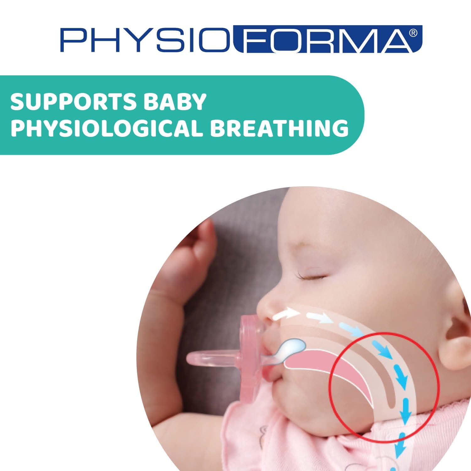 Chicco PhysioForma Comfort-fopspeen 6-16 maanden, 1 stuk, fopspeen met siliconen speen, ondersteunt de fysiologische ademhaling en bevordert een correcte orale ontwikkeling, blauw