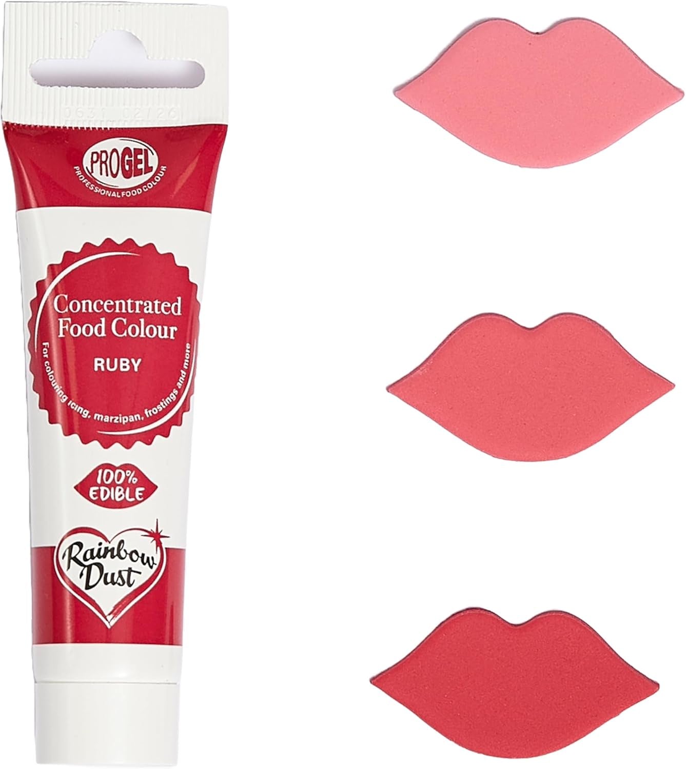 Voedselkleuring ProGel - Robijn