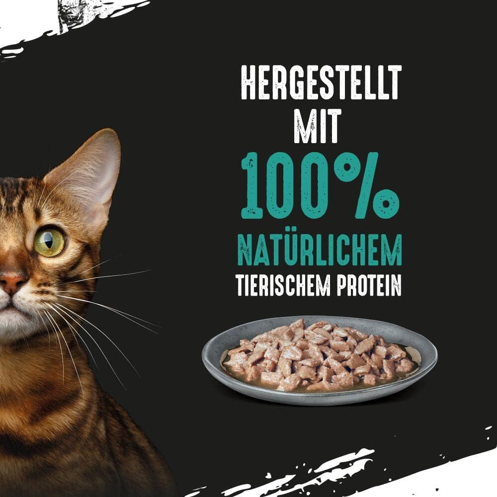 CRAVE Katze Portionsbeutel Multipack Saus met Tonijn 13 x 4x85g