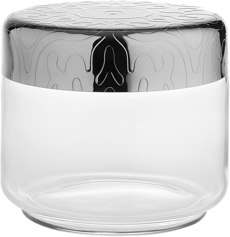 Alessi MW21/75 Gecoate glazen keukenpot 75 cl Bewaardozen Naty Shop 50 Cl